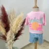 T-shirt enfant Riviera Soleil – Flocage dos | Dream By C