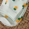 Chaussettes ananas femme vertes motif tropical | Dream By C
