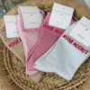 Chaussettes paillettes femme Rosé Addict — Dream By C
