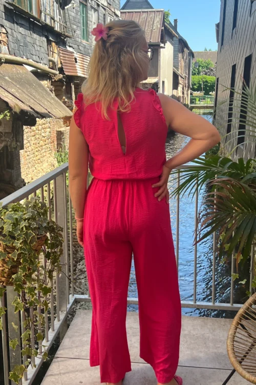 Combinaison femme grande taille été fluide | Dream By C