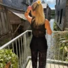 Pantalon en crochet femme doublé, taille élastique | Dream By C
