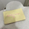 Pochette velours côtelé cadeau femme brodée | Dream By C