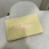 Pochette velours côtelé cadeau femme brodée | Dream By C