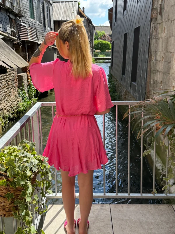 Robe patineuse courte à volants - Dream By C