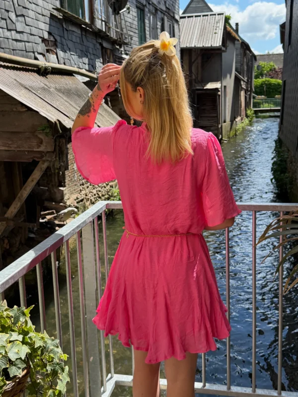 Robe patineuse courte à volants - Dream By C