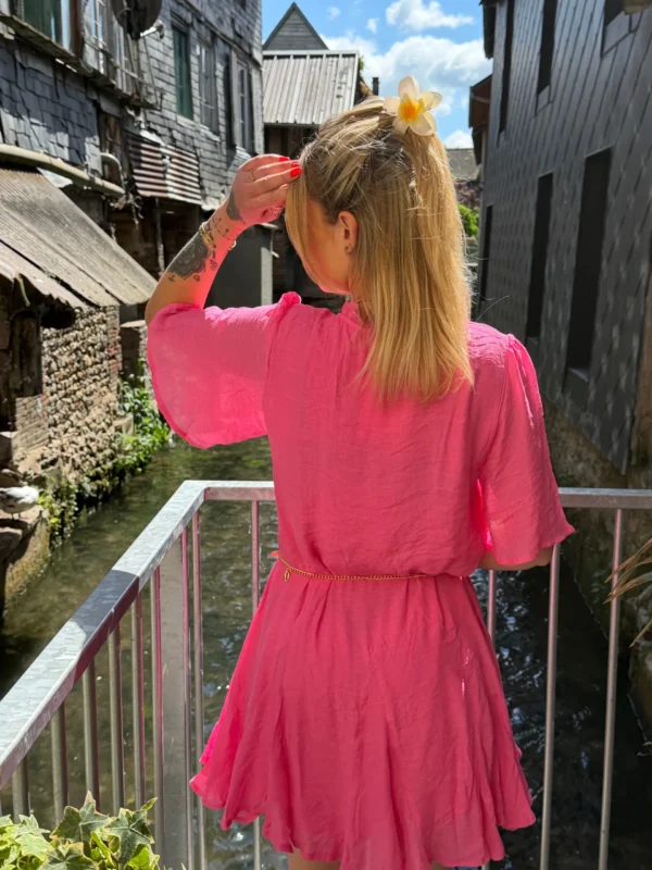 Robe patineuse courte à volants - Dream By C