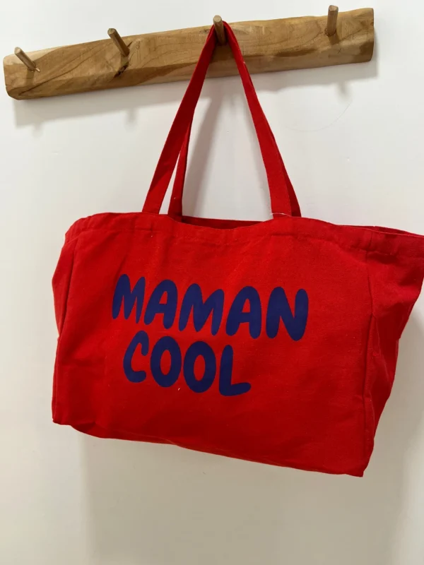 Sac cabas maman cadeau coton « Maman Cool » | Dream By C