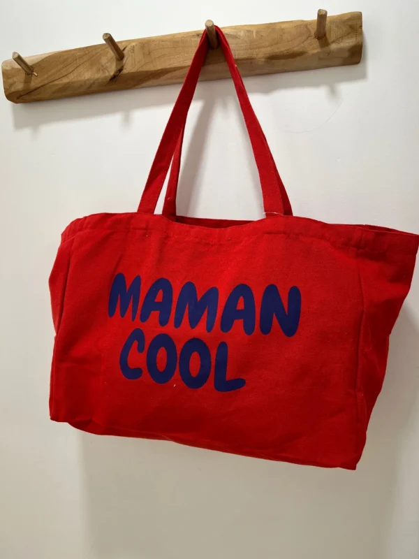 Sac cabas maman cadeau coton « Maman Cool » | Dream By C