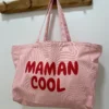 Sac cabas maman cadeau coton « Maman Cool » | Dream By C