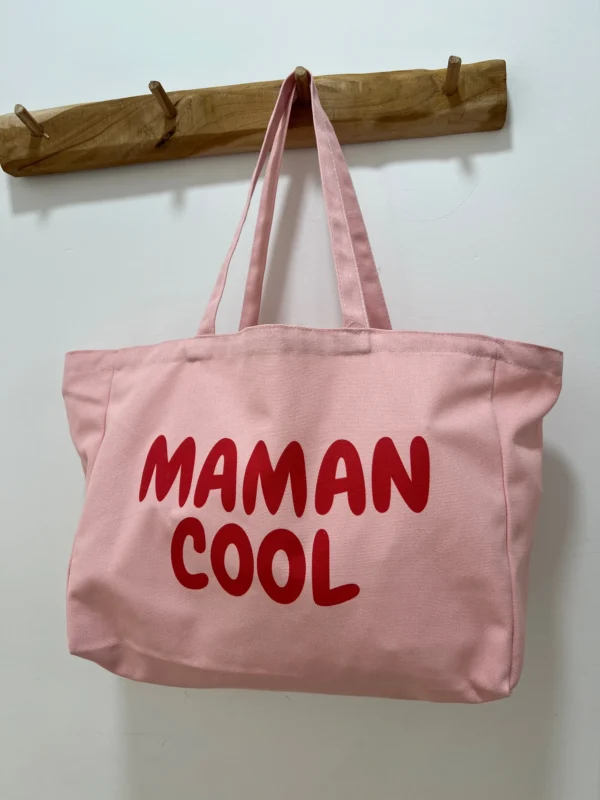 Sac cabas maman cadeau coton « Maman Cool » | Dream By C