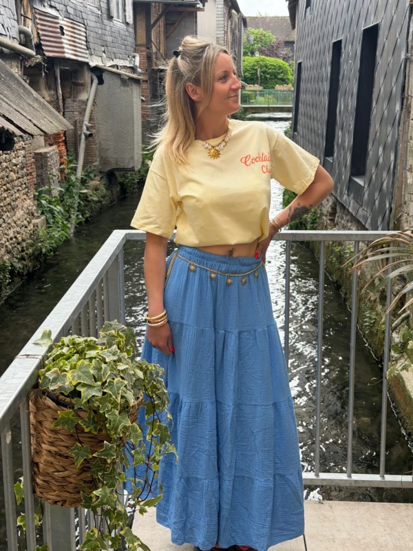 T-shirt graphique femme coton Cocktail Club | Dream By C
