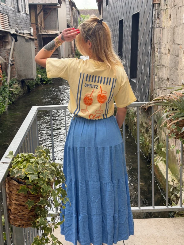 T-shirt graphique femme coton Cocktail Club | Dream By C