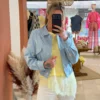 Veste fleurie femme coton marguerites | Dream By C
