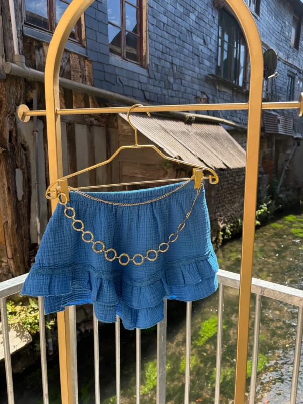 Ceinture chaîne anneaux dorée grands ronds | Dream By C