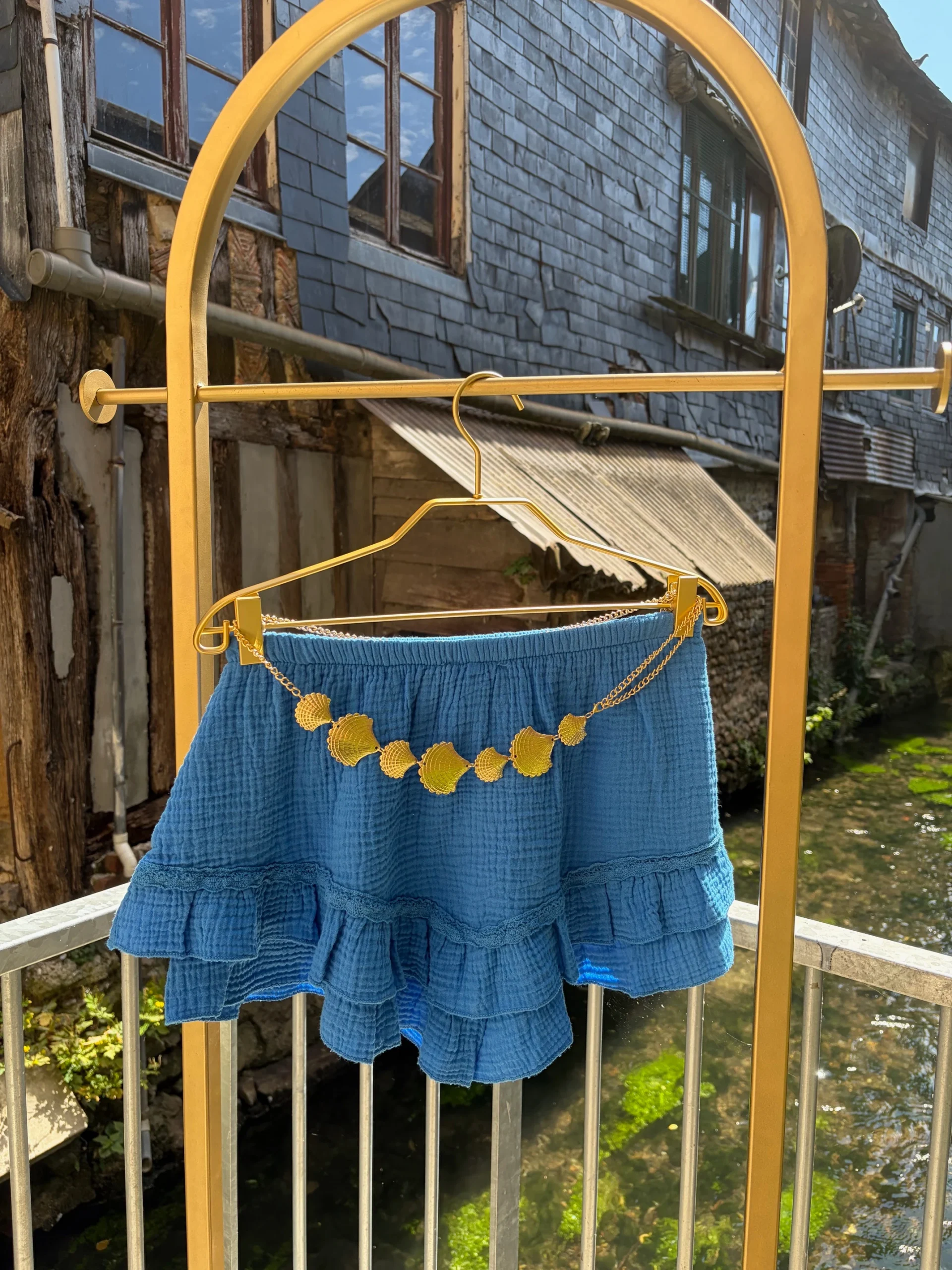 Ceinture chaîne coquillage