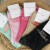 Chaussettes anti connards femme lurex | Dream By C