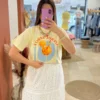 Jupe longue broderie femme été écrue ou blanche | Dream By C