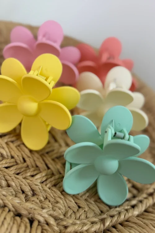 Pince à cheveux fleur pastel Casse Couille Chic | Dream By C