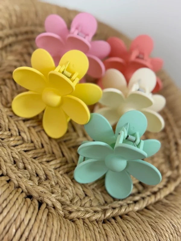Pince à cheveux fleur pastel Casse Couille Chic | Dream By C