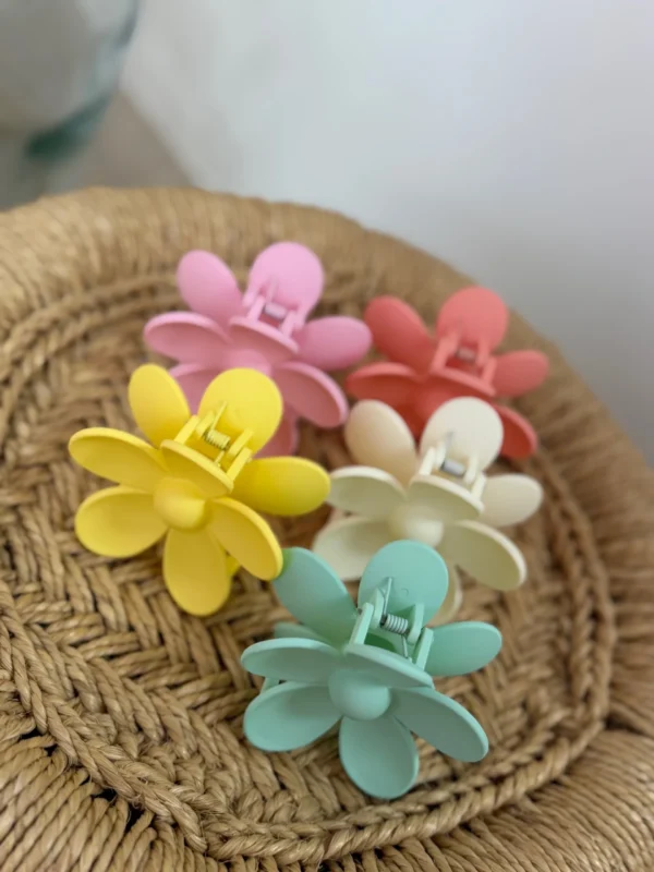 Pince à cheveux fleur pastel Casse Couille Chic | Dream By C