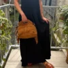 Robe longue col V fluide bretelles – Dream By C