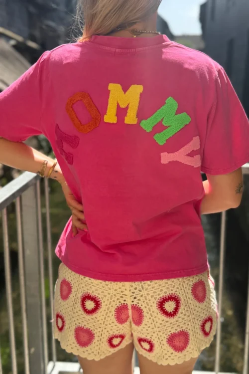 T-shirt MOMMY femme délavé moumoute | Dream By C