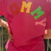 T-shirt MOMMY femme délavé moumoute | Dream By C