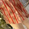 Blouse fleurie rose enfant manches longues | Dream By C