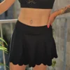 Brassière triple festonnée noire ALBÃ | Dream By C
