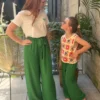Débardeur crochet rosace enfant multicolore | Dream By C
