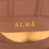 Débardeur double bretelles chocolat ALBA | Dream By C