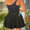 Débardeur fleur relief bretelle ALBA | Dream By C