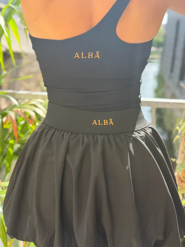 Débardeur fleur relief bretelle ALBA | Dream By C