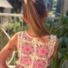 Débardeur crochet fleuri enfant été | Dream By C