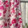 Jupe Fleurs Roses Fendue - Longue Doublée | Dream By C