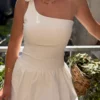 Jupe short ALBA noir blanc Spring | Dream By C
