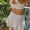 Jupe short festonnée femme ALBA | Dream By C