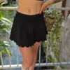 Jupe short festonnée femme ALBA | Dream By C
