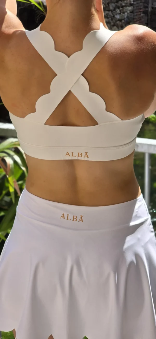 Jupe short festonnée femme ALBA | Dream By C