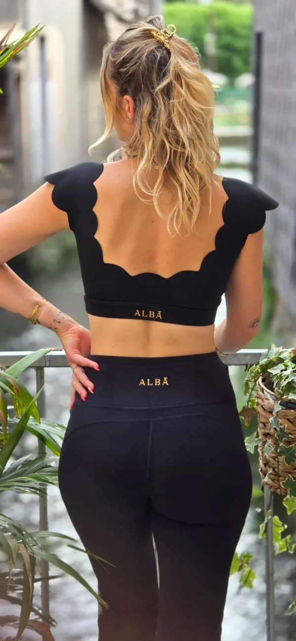 Pantalon gainant évasé sport ALBA | Dream By C