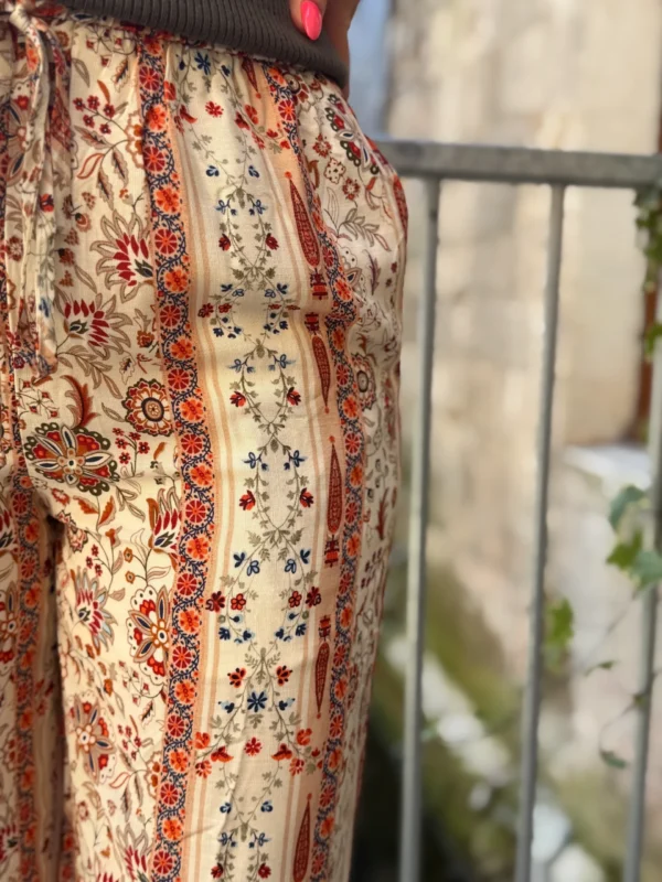 Pantalon Fluide Terracotta - Bohème Beige | Dream By C