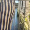 Pantalon rayures bleues rétro femme | Dream By C