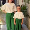 Pantalon fluide enfant matchy matchy | Dream By C