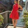 Robe Rouge Pois Blancs - Esprit Parisien | Dream By C