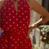 Robe Rouge Pois Blancs - Esprit Parisien | Dream By C