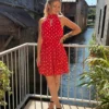 Robe Rouge Pois Blancs - Esprit Parisien | Dream By C