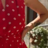 Robe Rouge Pois Blancs - Esprit Parisien | Dream By C