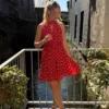 Robe Rouge Pois Blancs - Esprit Parisien | Dream By C