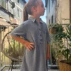Robe jean fille bleue matchy matchy | Dream By C