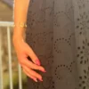 Robe Noire Broderie Anglaise - Longue Coton | Dream By C